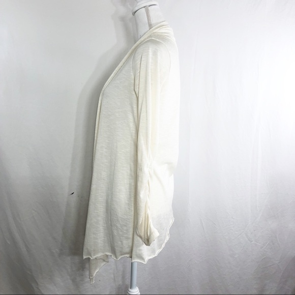 Cream Open Front Lightweight Jacket - Picture 4 of 6